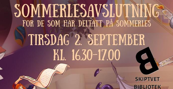Bilde/illustrasjon for Sommerlesavslutning Sommerlesavslutning